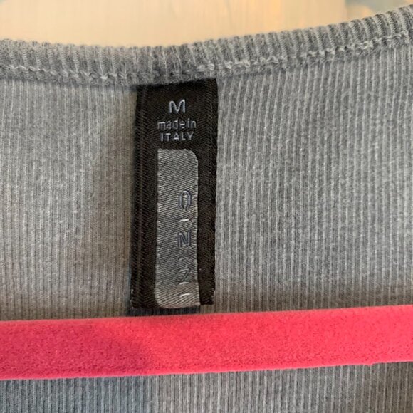 Inizio | Gray Linen Flutter Dress Medium - Picture 2 of 5